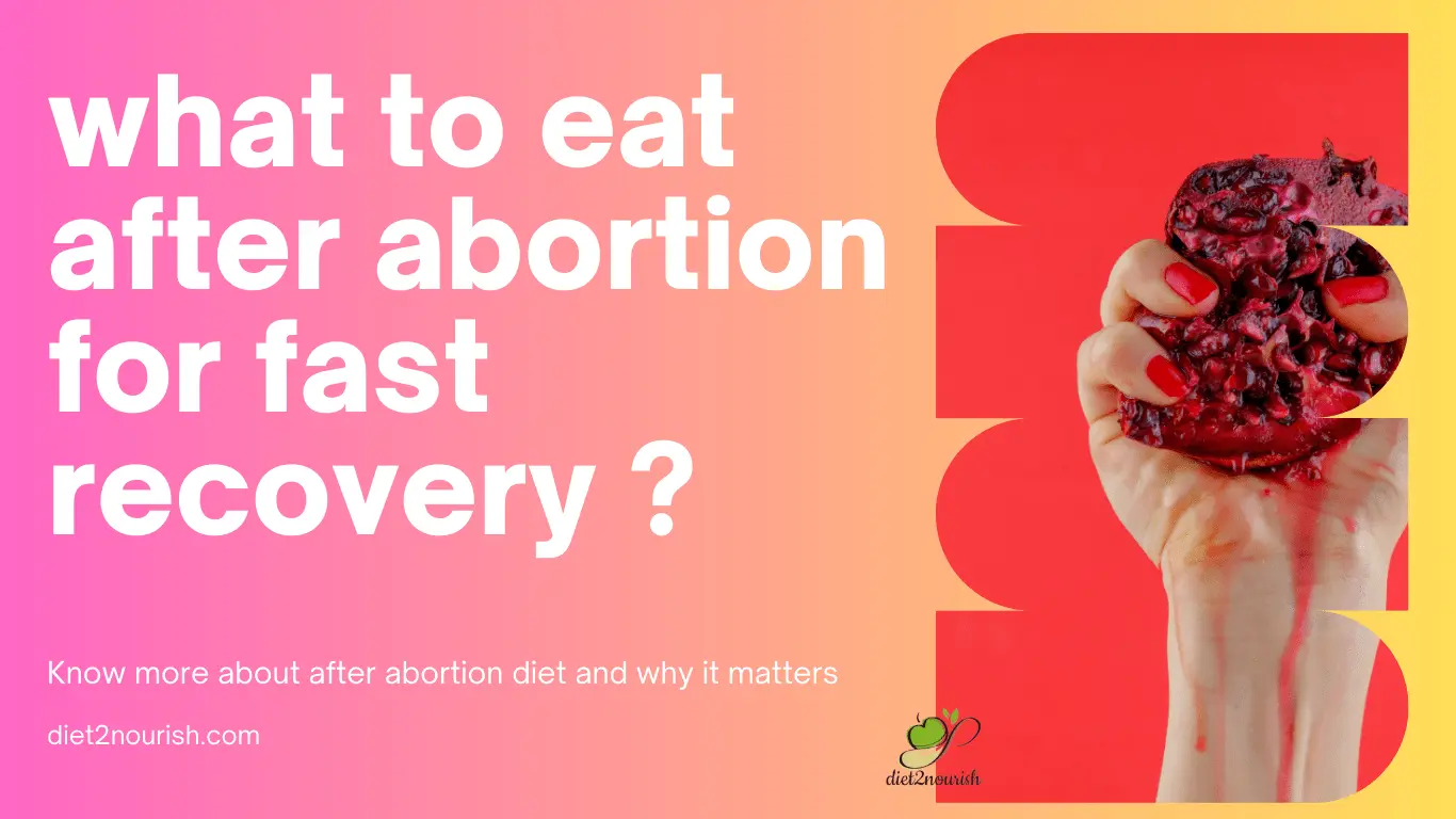 What to Eat after Abortion for Fast Recovery