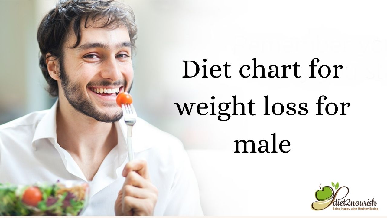 Diet Chart For Weight Loss For Male