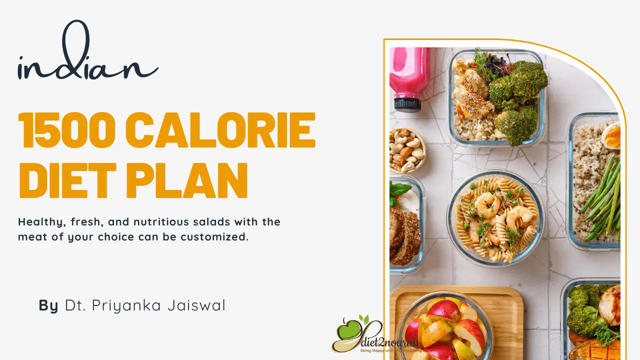 1500 calories Indian diet plan