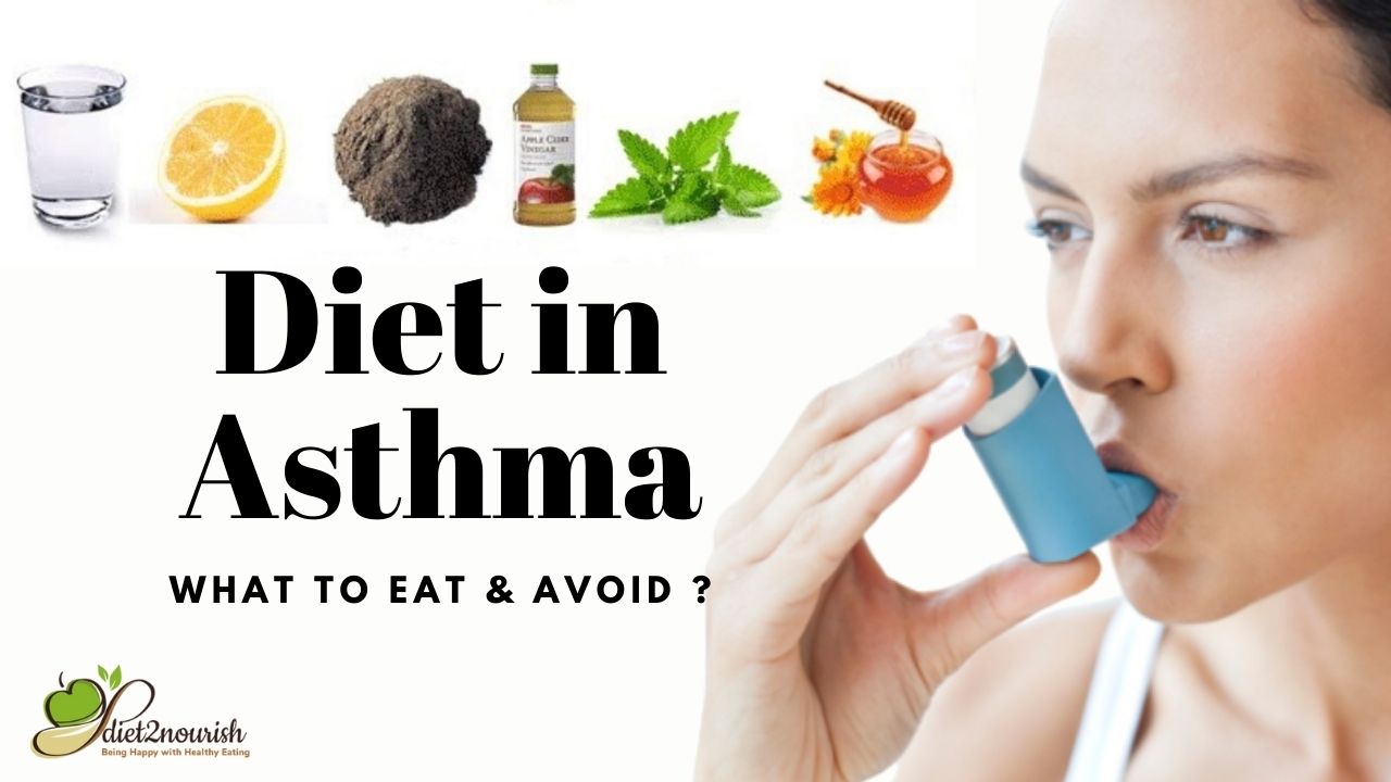 Asthma patient diet