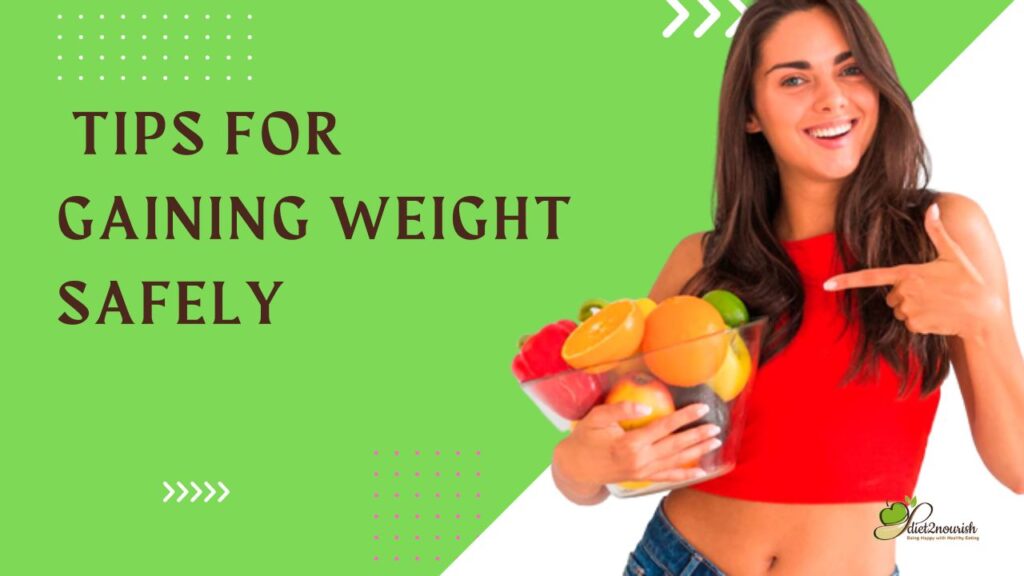 Healthy Tips To Gain Weight Quickly!