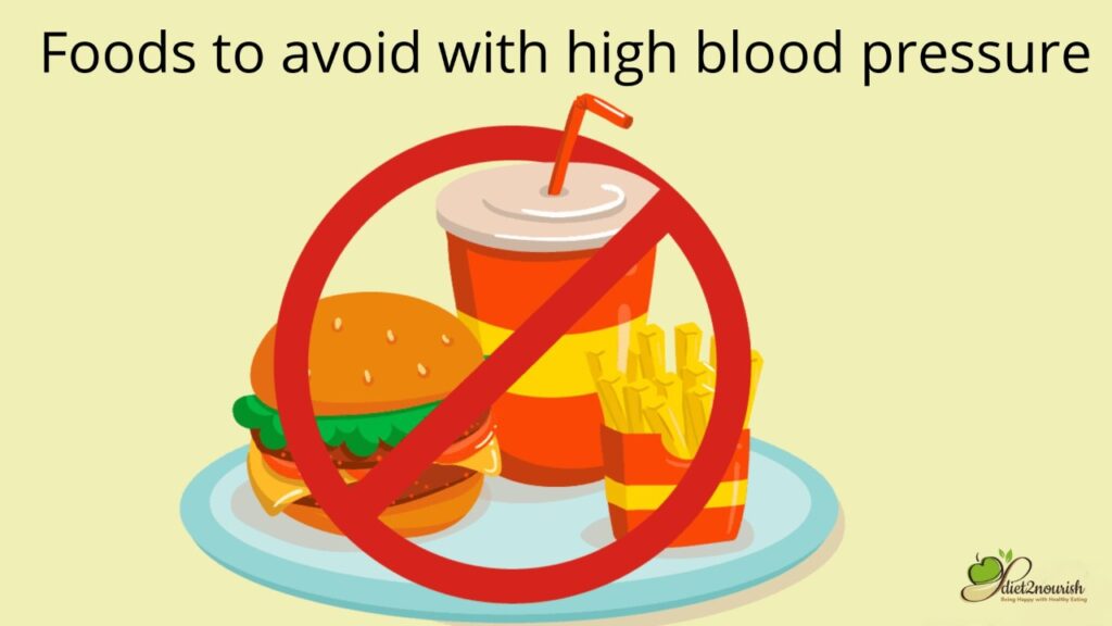 Foods to avoid with high blood pressure