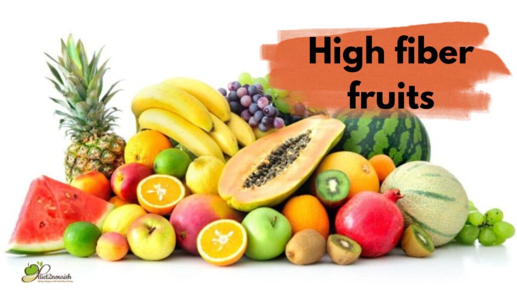 list of high fiber foods to lose weight
