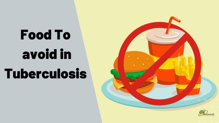 Diet In Tuberculosis : Healthy Diet Best Food For TB Patients