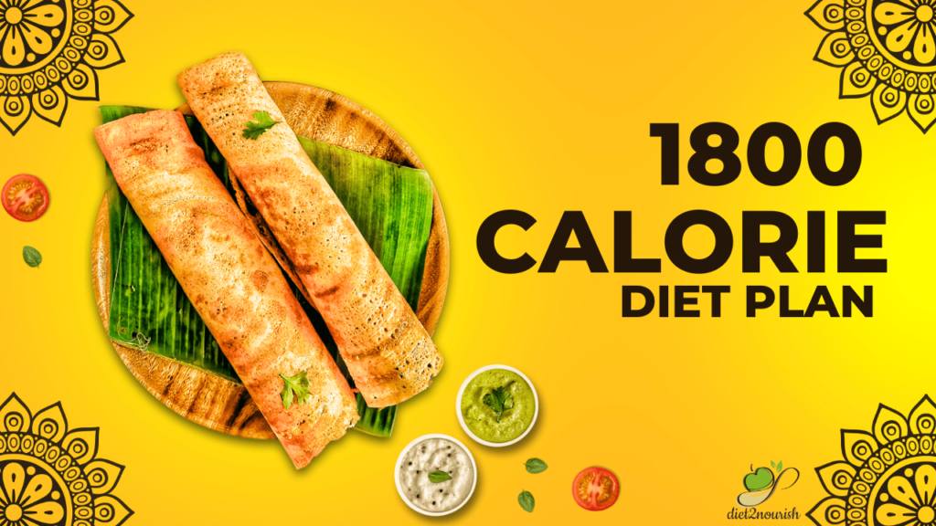 Well Calculated 7-days 1800 Calorie Diet Plan | Diet2Nourish
