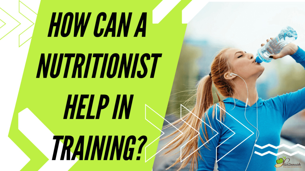 How can a nutritionist for athletes help in Training