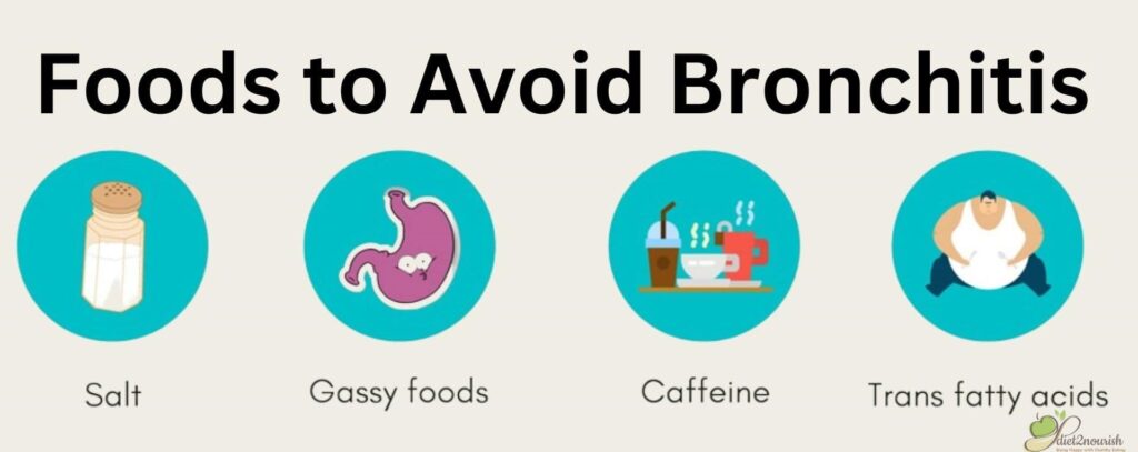 Foods to avoid bronchitis
