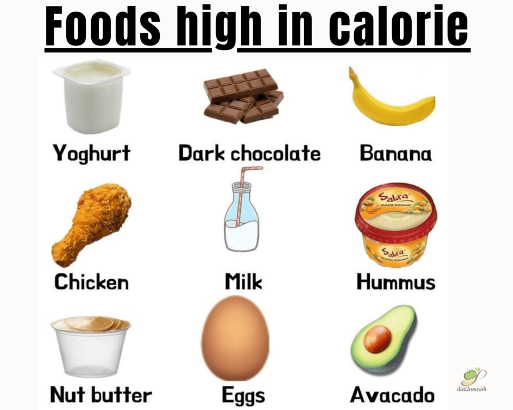 foods high in calorie