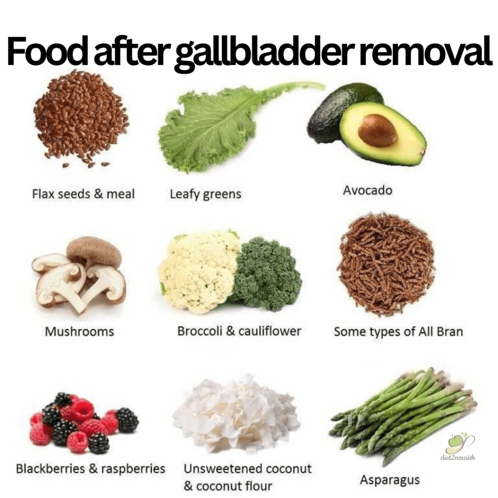 food after gallbladder removal