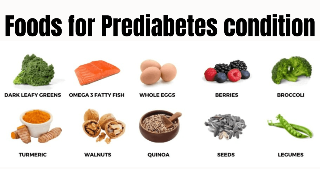 food for prediabetes patient 