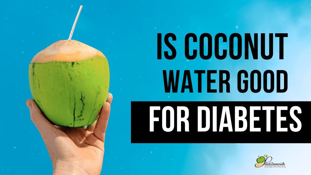 is coconut water good for diabetes?