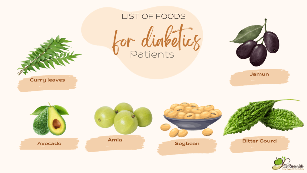 list of foods for diabetes