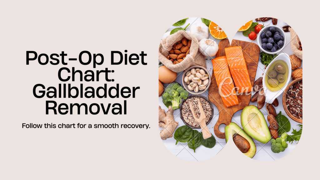 7 days Diet chart After Gallbladder Removal 