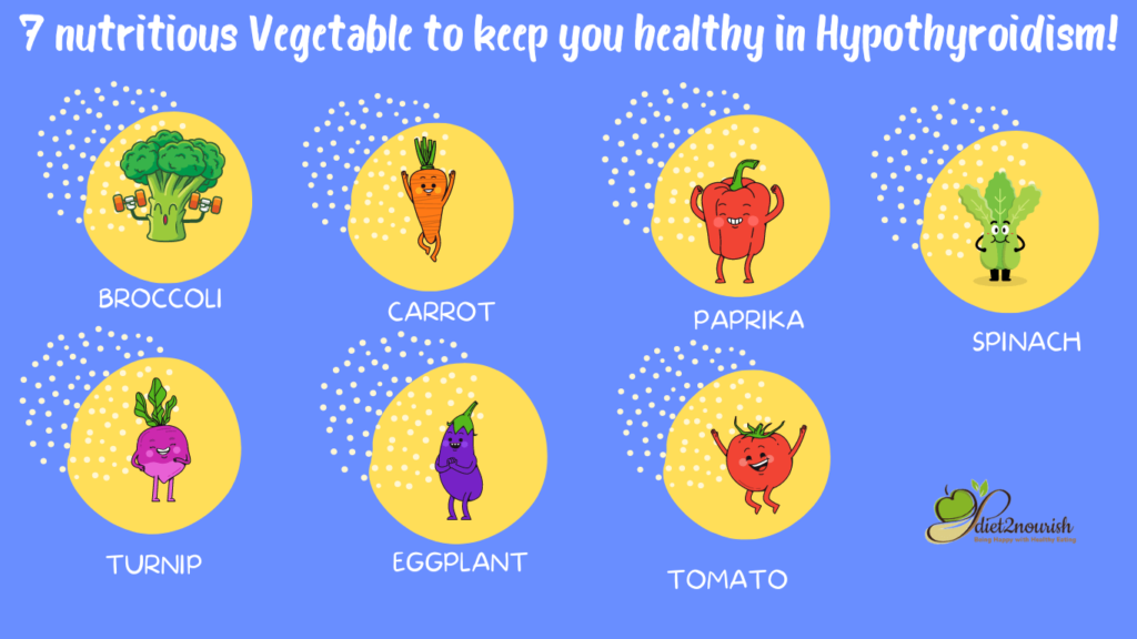 Vegetables for hypothyroidism