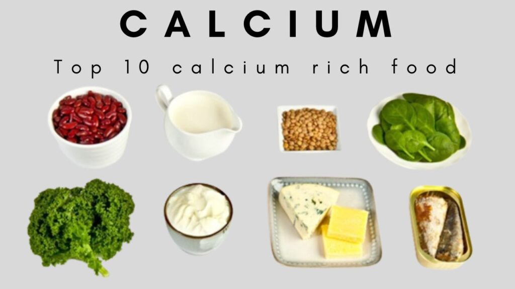 Calcium rich foods