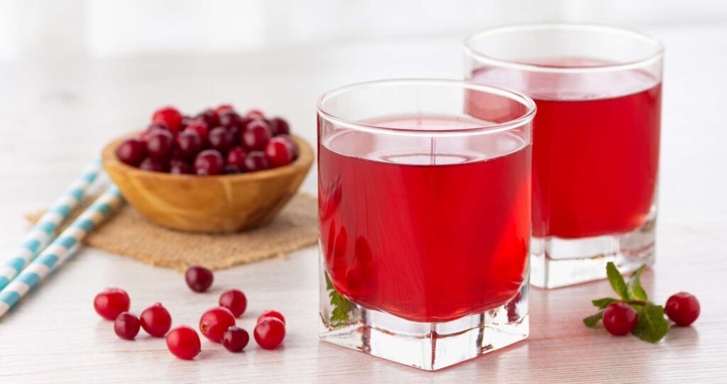 Cranberry juice