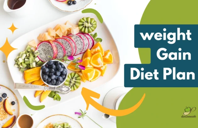Diet chart for weight gain