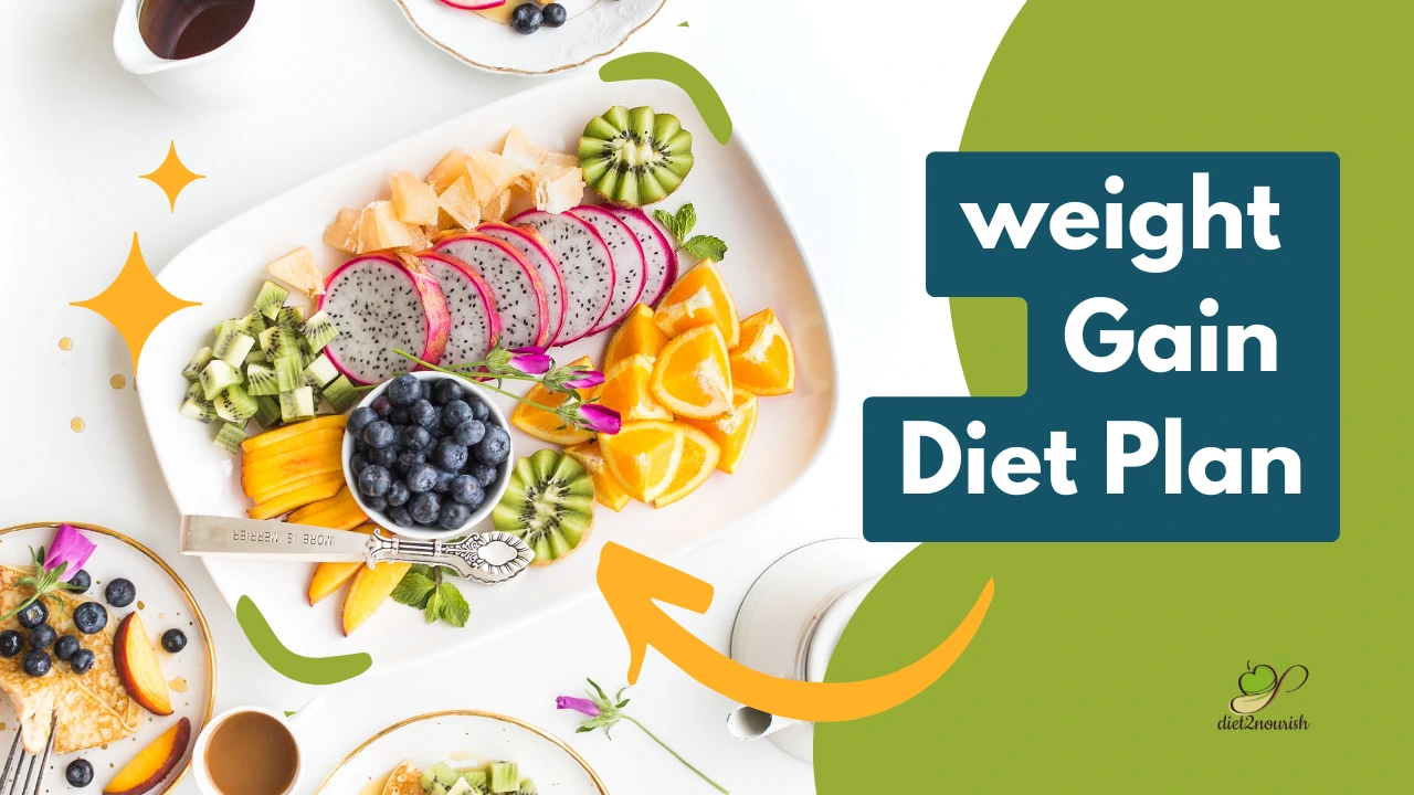 Diet chart for weight gain