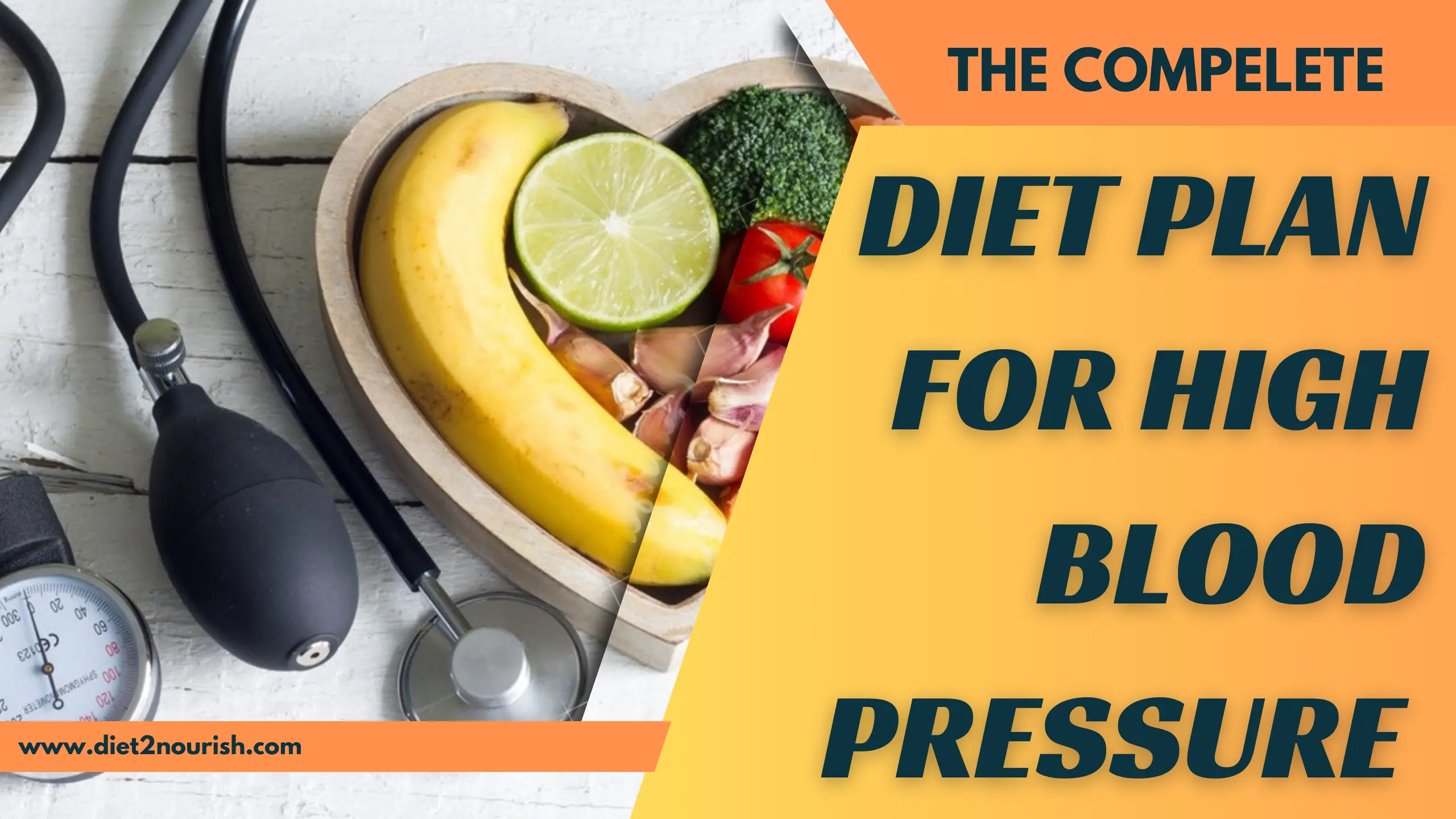 Diet Plan for High Blood Pressure