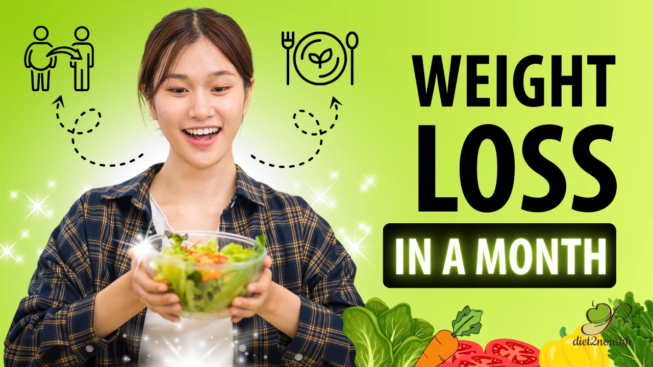 How much weight can be lose in a month