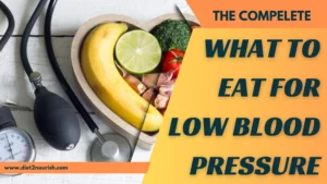 Best Food Options for Low Blood Pressure ?