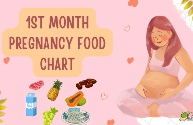 First Month Pregnancy Food Chart