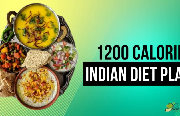 1200 calorie indian diet plan