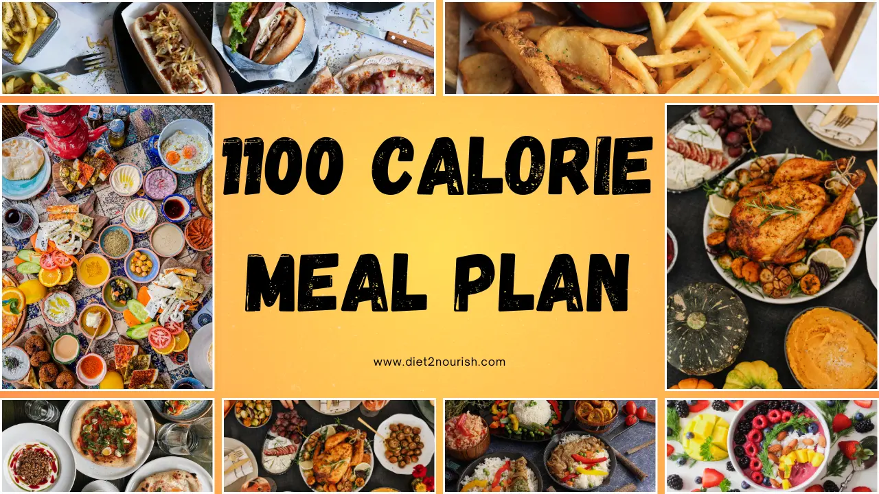 1100 calorie meal plan