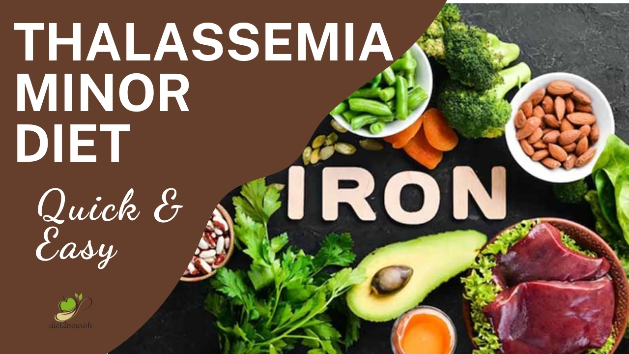 Thalassemia minor diet
