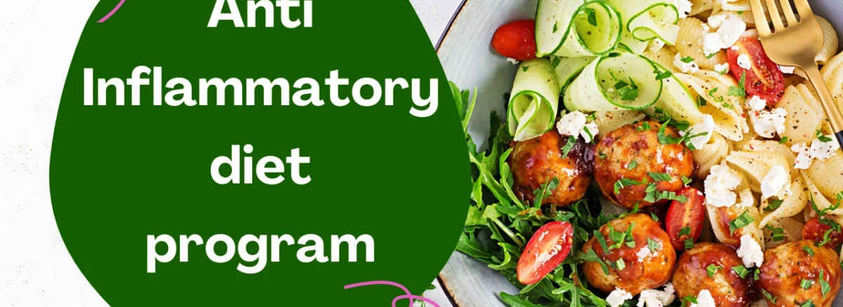 Anti inflammatory diet program