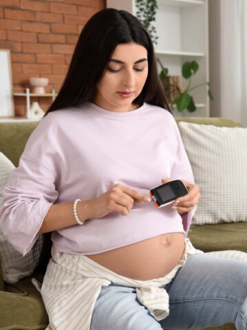 Mothers with Gestational Diabetes/PCOS