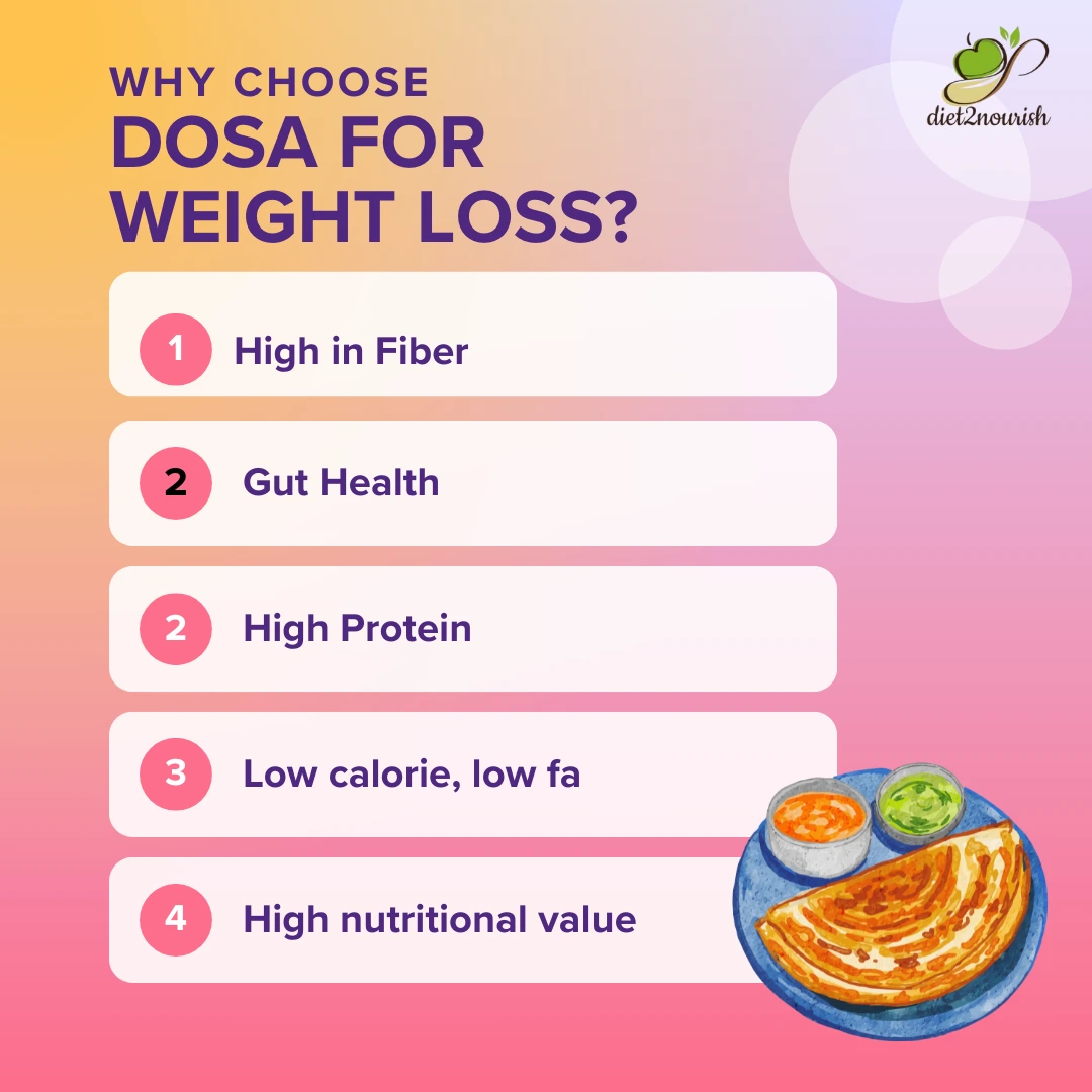 Benefits Of Dosa For Weight Loss