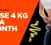 How to lose 4 kg in a month