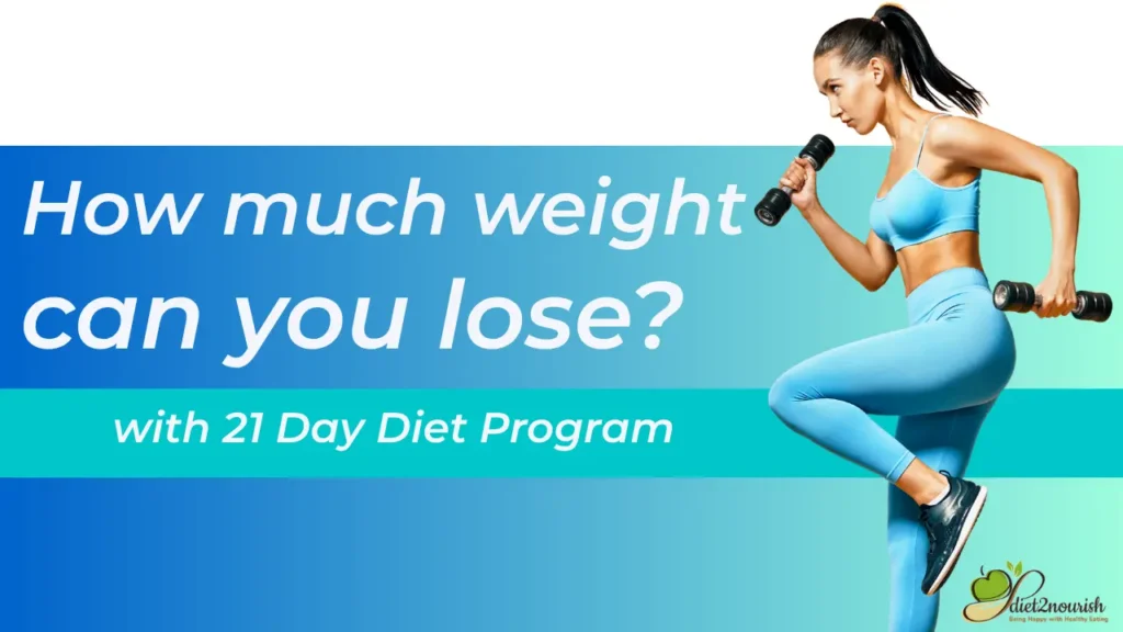 How much weight can you lose with this 21 day program?