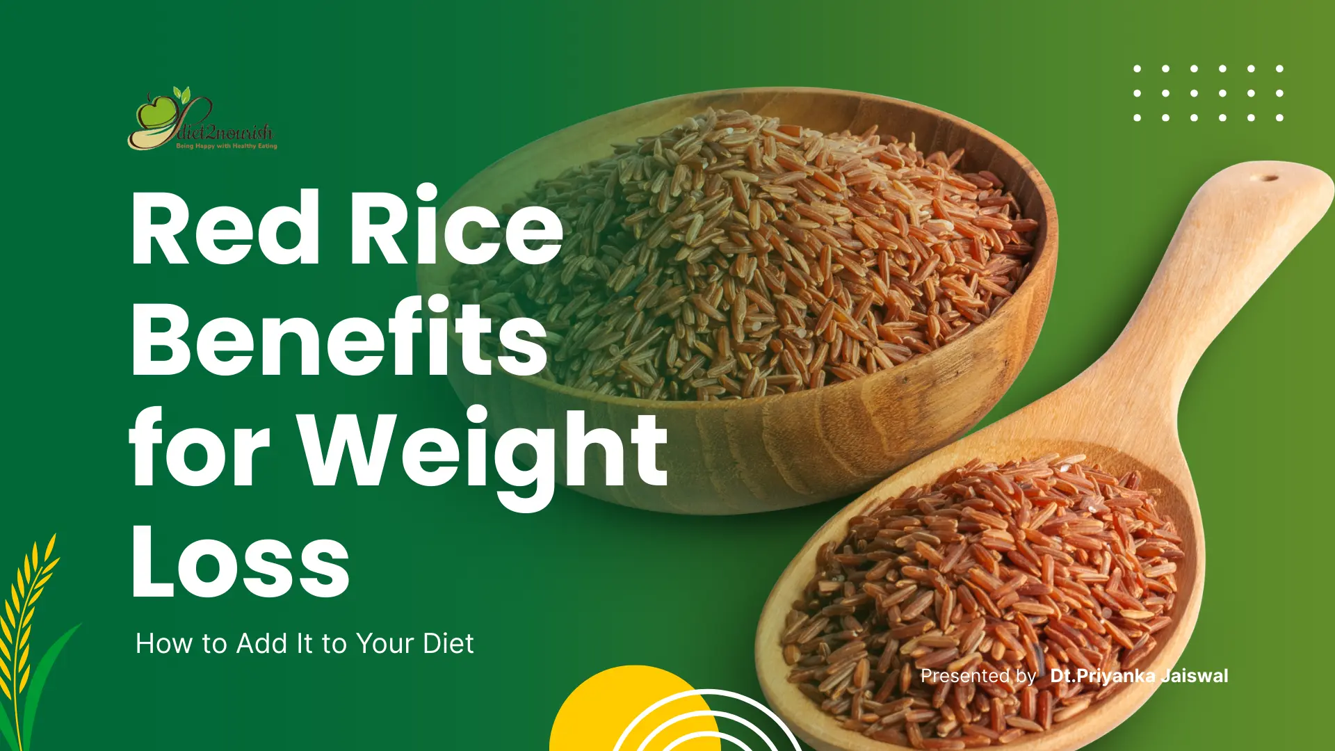 Is red rice good for weight loss