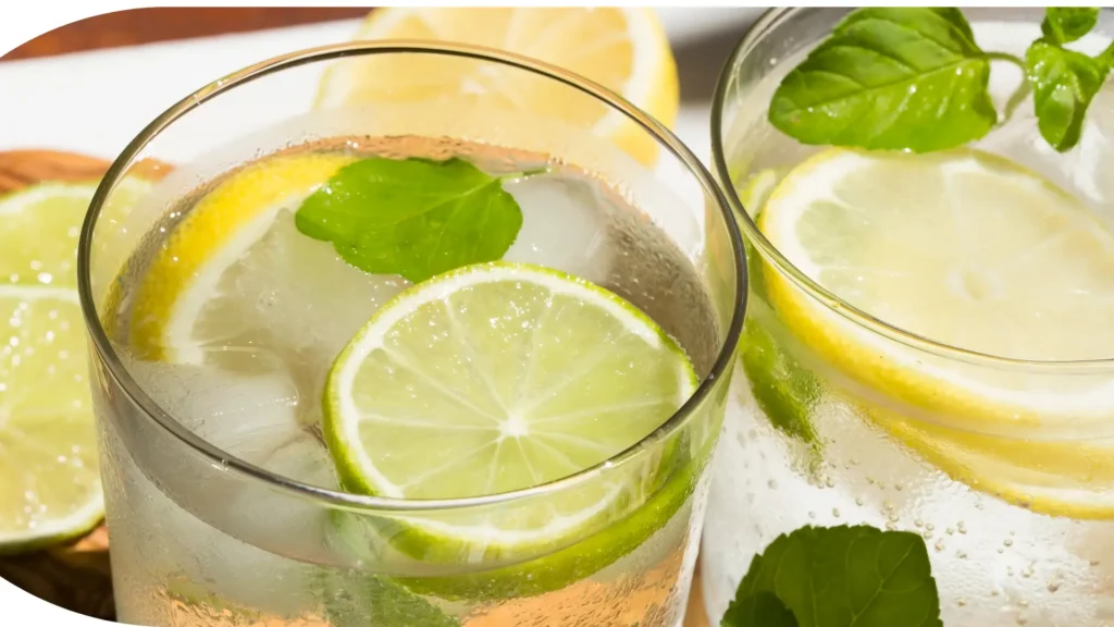 Summer Drink for Weight Loss- Lemon & mint detox water