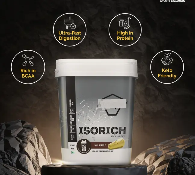 Protein content of whey protein