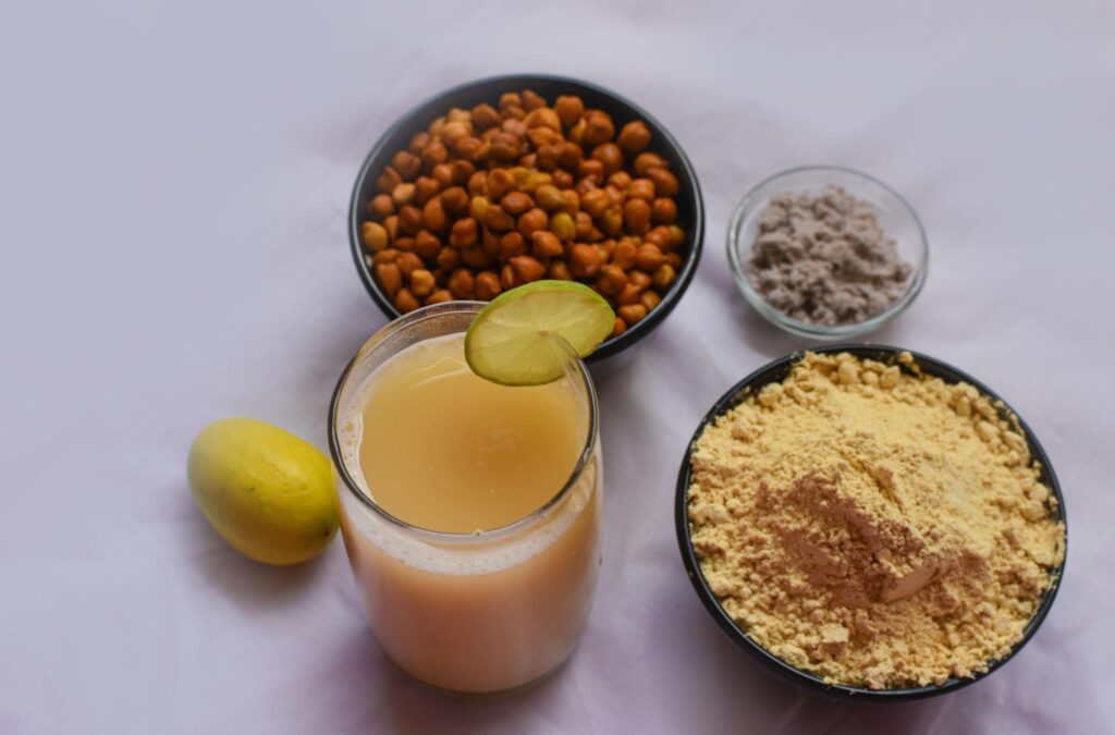 Traditional Indian protein super drinks