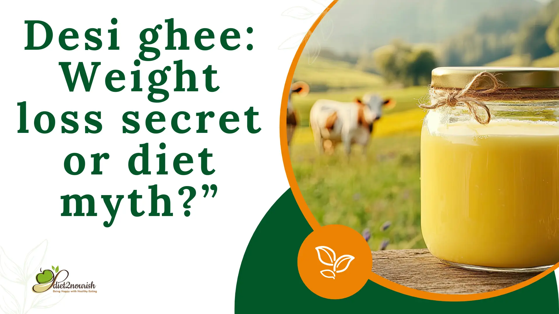 Is desi ghee good for weight loss