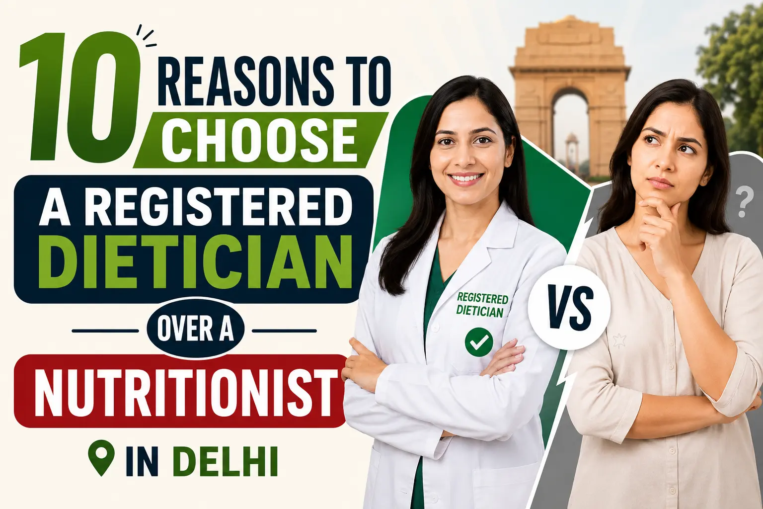 dietician vs nutritionist Delhi